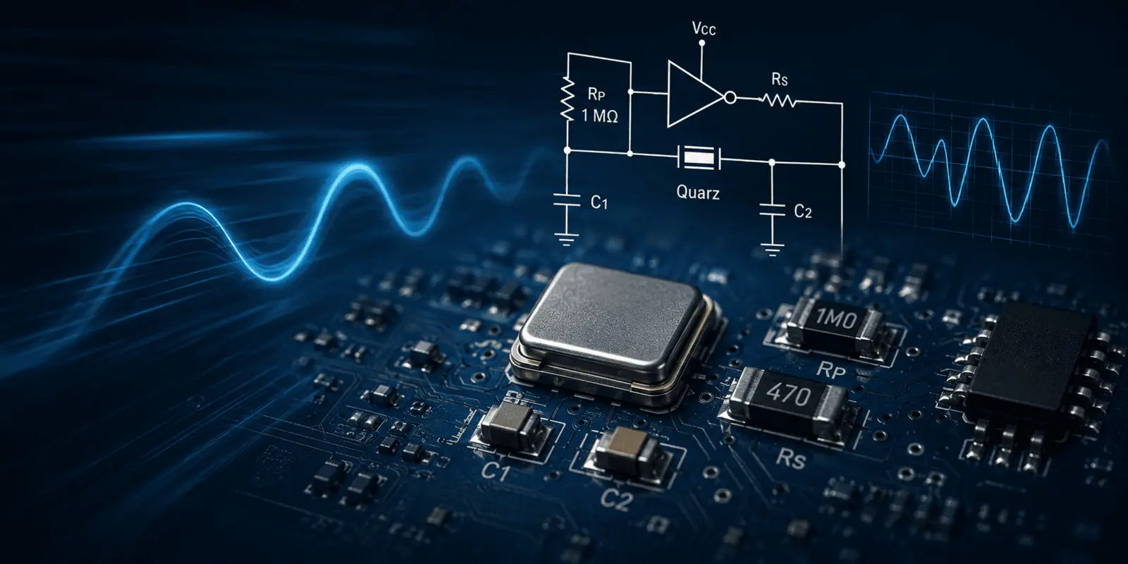 Mesurer et vérifier la capacité de charge CL dans le circuit