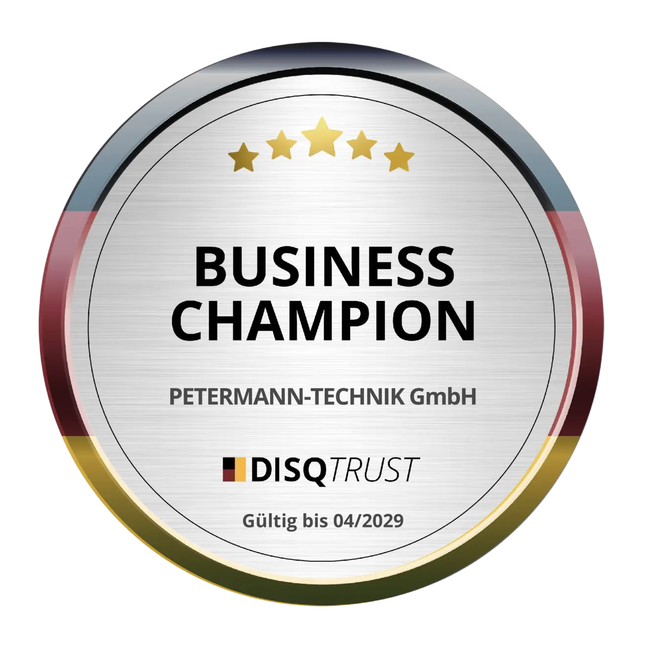 Business Champion par DISQTrust Business Champion par DISQTrust