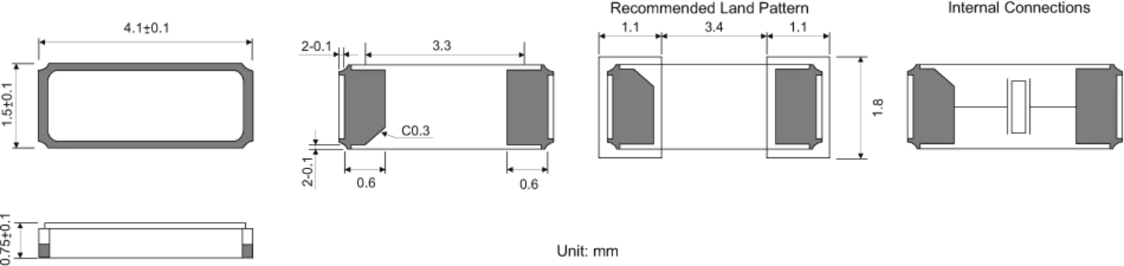 HC-49/US-SMD/2 pins Quartz Crystals