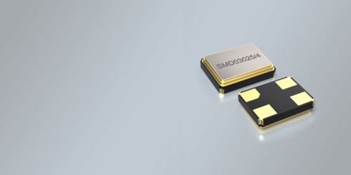 Quartz oscillant SMD 3.2x2.5mm/4pad boîtier céramique