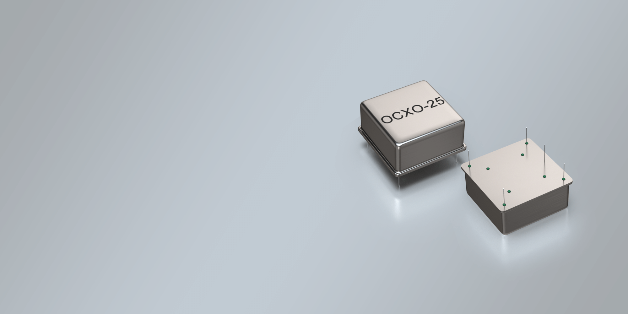 THT OCXO OSZILLATOR 25,4 x 25,4 mm 2,0-100,0 MHz