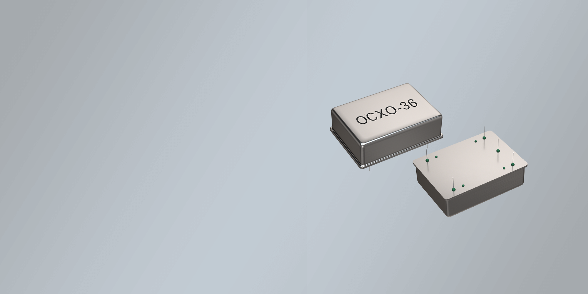 THT OCXO OSZILLATOR 36,0 x 27,0 mm 2,0-100,0 MHz